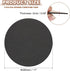 11 Inch 5Pack 2mm PATIKIL Diameter Lamp Base Felt Thick Foam Adhesive Non-Slip EVA Protection Pad Mat for Lamp