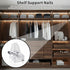 Sorcristy 20pcs 1/8 Inch (3mm) 3mm Shelf Support Pegs, Clear Plastic Shelf Pins for Small Holes Only, Cabinet Shelfs