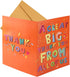 lasuroa Jumbo Thank You Card, 15.75x10.63in Large Appreciation Greeting with Envelope Giant A