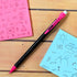 BAZIC Mechanical Pencil Electra Noir 0.7mm HB, Smooth Writing Lead, Latex Free Eraser, for Drafting Drawing Sketching
