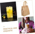 50 Pack Alipis Insulated Takeout Bags Bulk Lunch Boxes Handles Insulated Beverage Bags for Milk Tea Fast Food