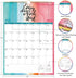 Wall Calendar 2025-2026, 18 Monthly Calendar from July 2025 to December 2026, Large Blocks, Twin-Wire Binding