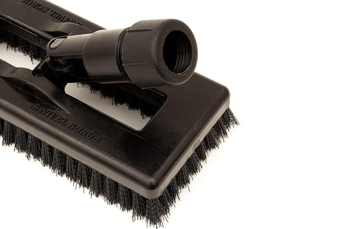 SPARTA 3638831EC03 Polyester Rectangle Scrub Brush - Floor Brush with Swivel Head for Cleaning, 8 Inches