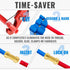 SUNGATOR 3/4 Inch Check Valve, No Lead Brass Push-to-Connect Plumbing Fittings for Pex Pipe, Copper, CPVC, PE-RT, Pack