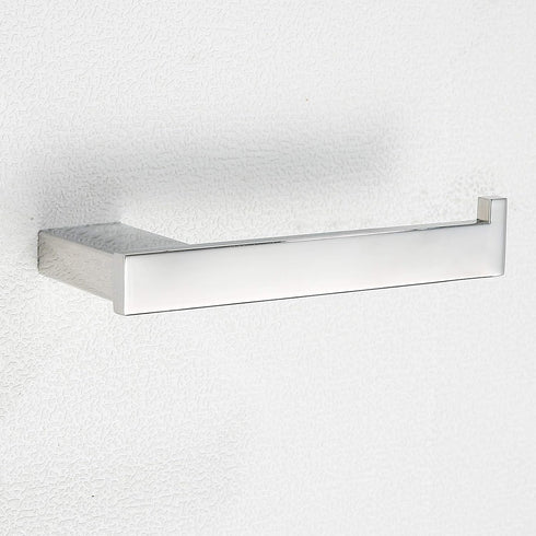 RANDOM Toilet Paper Holder - Polished Chrome Square Bathroom Hardware Accessories, SUS 304 Stainless Steel Wall Mount