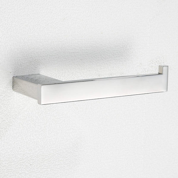 RANDOM Toilet Paper Holder - Polished Chrome Square Bathroom Hardware Accessories, SUS 304 Stainless Steel Wall Mount