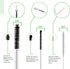 StemClenz Set 7-Piece Pack) Pipe Perfect Mini Brush Precision Cleaning Kit for Small & Hard-to-Reach Areas | Micro