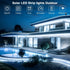 20ft 336LED 8 Solar Led Strip Lights Outdoor, Solar Rope Lights Self-Adhesive Waterproof, Mode with Remote Timer