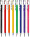 Pentel Mattehop - Liquid Gel Rollerball Pens, K110-1.0mm Nib, Pack of 8, One of Each Colour