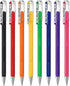 Pentel Mattehop - Liquid Gel Rollerball Pens, K110-1.0mm Nib, Pack of 8, One of Each Colour