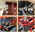 SAE 304-Stainless Steel Flat Washers Assortment Kit: 1/4" to 1/2" Sizes
