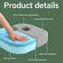 Tailbone, HOMBYS Piriformis Seat Cushion for Sitting, Double-Layer Foam Sciatica Seat Cushion with Coccyx Cutout