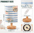 ALAZA Anchor Floral Blue Stripes Bedside Table Lamp with USB Port for Bedroom Nightstand Lamps Night Light Linen Fabric