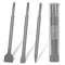 SDS-Plus Chisel Set for Rotary Hammer Drills, 3PC Masonry Concrete Drill Bit Set with Storage Case for Tile Removal