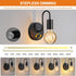 Glighone Dimmble Set E26 Vintage Wall Lights of Two, Black Wall Sconces Industrial Wall Lamps Retro Wall Lighting Hard