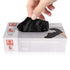 Disposable Medical Black Vinyl Exam Gloves, Latex-Free & Powder-Free, 100PCS (BK-Medium)