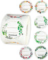 LOYMOK Jam and Jelly Jar White Canning Labels for Mason Jars, 2" Round