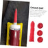 20pcs Red Protective Case Caulk Saving Cap for Sealing Caulking Tubes, Caulk Sealer Saver, Caulk Cap