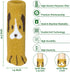 16PCS Cute Dog Chair Leg Socks - Double Layer Knitted Furniture Booties - Non-Slip High Elastic Floor Protectors