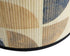 E27 11.8" 11.8" 7.87" 4 Crapyt Drum Wood Lampshade, Round Removable Lamp Cover, Vintage Geometric Pattern Lampshades