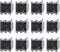 Newhouse Hardware 2-Gang PVC Old Work Electrical Outlet Box - 25 cu. in. Plastic Junction Box for Home Improvement