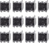 Newhouse Hardware 2-Gang PVC Old Work Electrical Outlet Box - 25 cu. in. Plastic Junction Box for Home Improvement