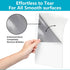 Dry Erase Board Sticker 8.3'' x 11.7'' 2PK, Stain Proof Whiteboard Stickers for Wall, Desk, Refrigerator, Classroom