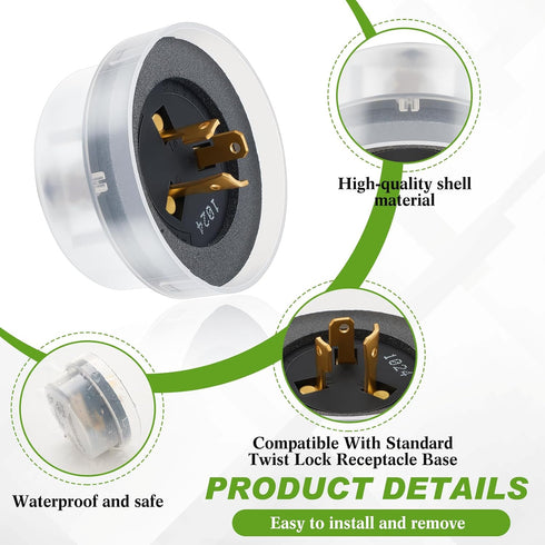 2 120v 50/60hz Retisee Pcs Outdoor Photocell Light Control Lock Photocontrol Dusk to Dawn Light Switch Photocell Sensor