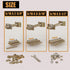 Countertop Connector,Table Top Fasteners,Joint Connector Drawbolt Pack,Miter Draw Bolt Countertop Flip Connector, Butcher Block, Bed Connecting Kit & Furniture (5/16" x 3-1/2" (10PCS))