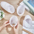 8 Bulbs, 3.6x3.4x5.3 Inch NBEADS Pcs Acrylic Lampshades, Horseshoe Replacement Plastic Lamp Shade Floor Lamp Light