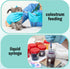 20 Pcs Syringe with Cap, Plastic Dispensing Syringes for Liquid Measurement, Multifunction Lab Utensils for Feeding