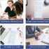 Zzrywuty Insert,2-Part Carbonless,5.3x11.2 Bound,200 Sets Book,4 Two Books Money and Rent Receipt Book with Cardboard