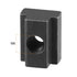 uxcell M6 8.8 10Pcs Thread T Slot Nuts, Alloy Steel Black Oxide Finish Grade Tapped Through Slot T-Nuts Furniture