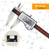 Digital Caliper, 8" Waterproof Electronic Vernier Caliper, Industrial Stainless Steel Measuring Tool with Large LCD
