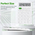 Standard Function Basic Calculator, 12 Digit Large LCD Display, Antiskid Bottom for Office, Home, School, Automatic