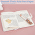 Cute Cartoon Kawaii Notebook, Japanese Leather Cover Sketchbook, Travel Diary Notepad, Blue