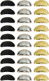 Yardwe 30 Pcs Wood Knobs for Cabinets and Crafts Miniature 1 12