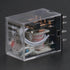 Baomain General Purpose Power Relay HH54PL AC 24V Coil with LED Indicator, Pack of 2