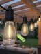 25FT LED Outdoor String Lights, 13 Shatterproof ST38 Edison Bulbs, Waterproof Patio