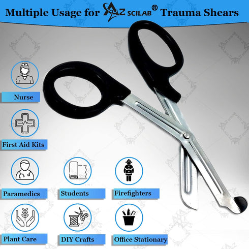 A2Z 9 Set, Hammers, SCILAB pcs Neurological Percussion Reflex Taylor Buck Babinski Pinwheel, Tuning Forks Diagnostic