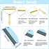 Lint Remover Pro Fabric Shaver, Reusable Dog Hair Carpet Scraper for Clothes Sweater Woven Coat (Green)