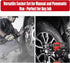 TONYNOL 1/2 Inch Set,6-Point,SAE(3/8" 1-1/4"),14 Shallow Drive Impact Socket to Pcs,Cr-Mo Steel,With a Storage Case