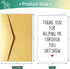 Chenive Funny Thank You Card for Him Her, Appreciation Card for Friends Bestie Coworker Boss Family Sister Brother