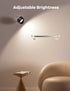 Joyzy Dynamic Wall Light Battery Operated Two-Headed Wall Lighting for Bedroom, Remote and Touch Control Wall Mounted