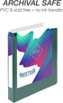 Samsill Durable 1 Inch Binder, Made in the USA, D Ring Binder, Customizable Clear View Cover, Green, 4 Pack, Holds 225