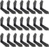 Auvotuis 30Pcs Nails(2.2 0.69inch, Antique Corner Protectors Decorative Metal Right Angle Box Corner Cover Guards