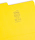 Smead SuperTab File Folder, Letter Size, Yellow, 100 per Box, 1/3-Cut Tab