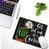 Go Sit On A Cactus Funny Quote Watercolor Floral Mouse Pad - School Office Supplies Desk Accessories
