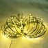 8 Outdoor(200ft,Warm White,2 Pack) Remagr Fairy String Lights Battery Operated Green Wire LED Waterproof String Lights
