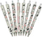 Maydahui 42PCS Cute Milk Cow Gel Pen, Cartoon Animal Pens, Retractable Printing Pen, Black Ink for Office Supply